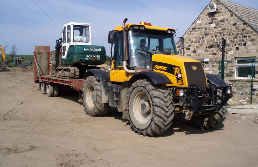 Setting Off With Machinery