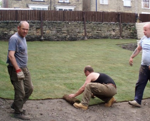 Laying Turf